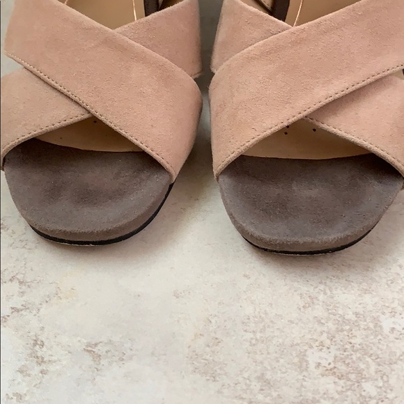 Clark’s Ysabelle Jules suede wedge sandal - Picture 2 of 8
